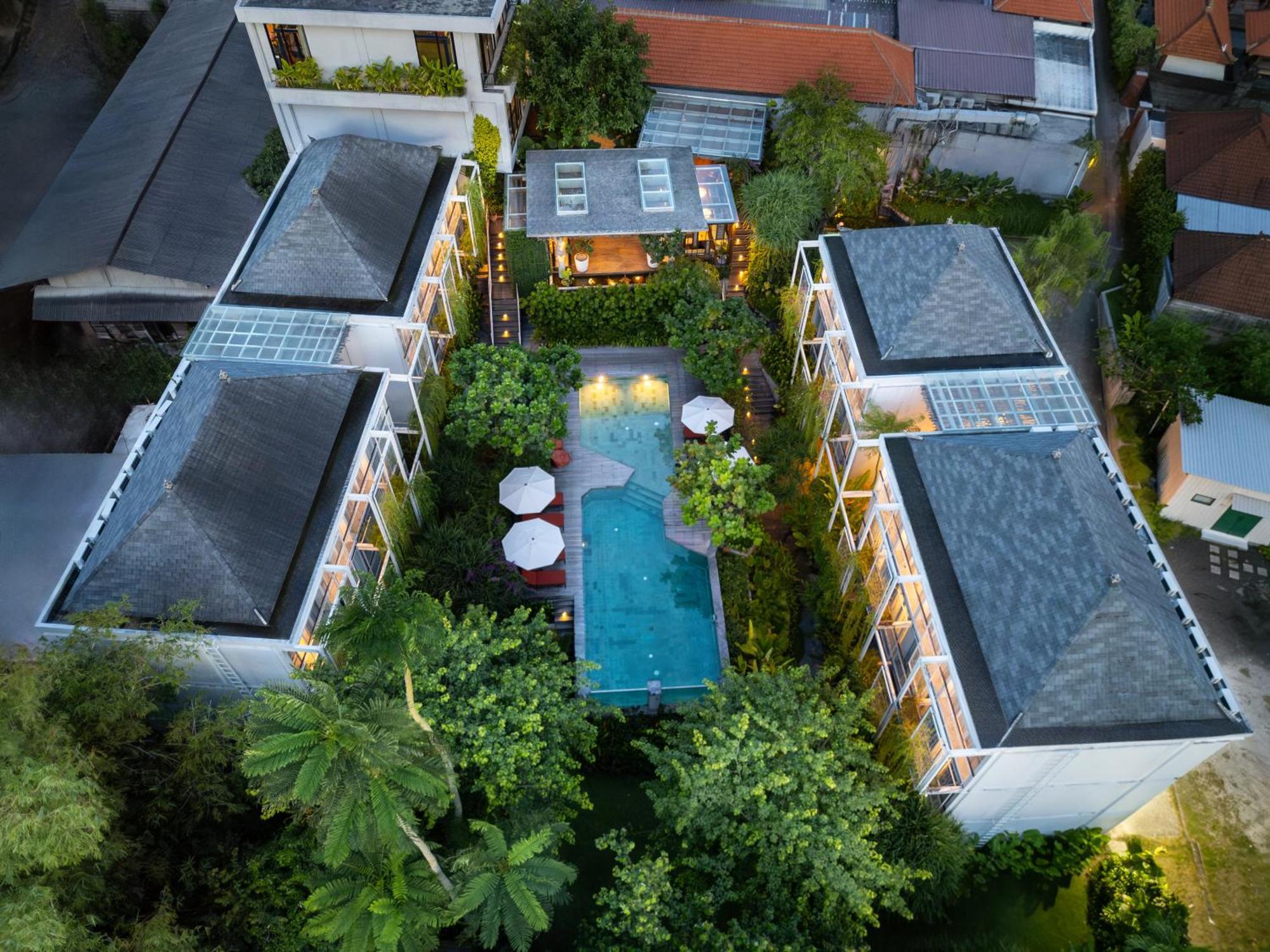 Rimbun Canggu Hotel Exteriér fotografie